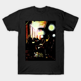 JJ Cool Beans Cafe at Night T-Shirt